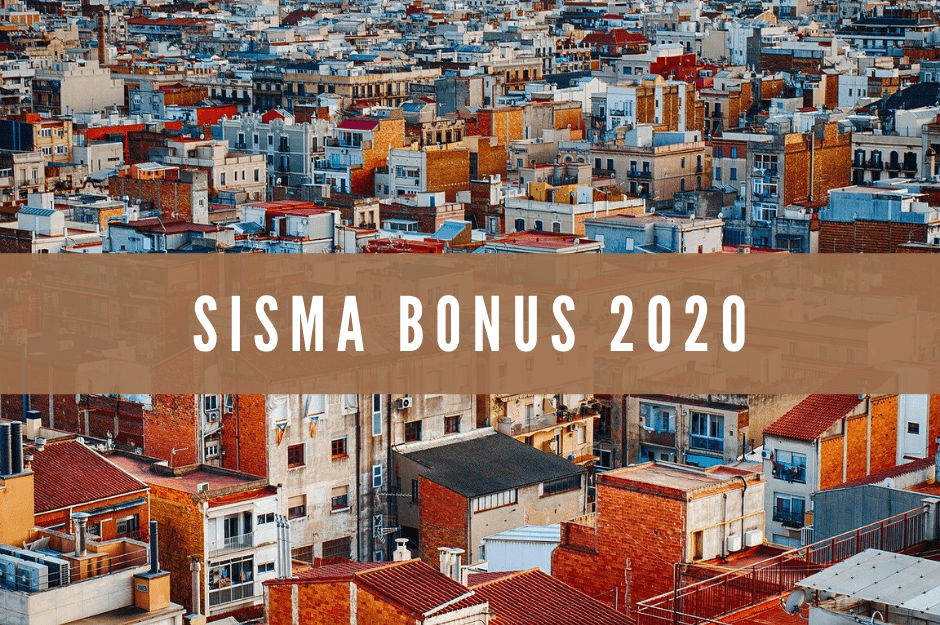 Sisma Bonus 2020: tutte le novità